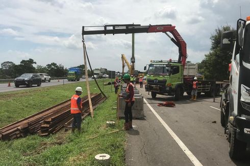 Jalur Ambles, Astra Tol Cipali Mulai Pembuatan Jalan Sementara