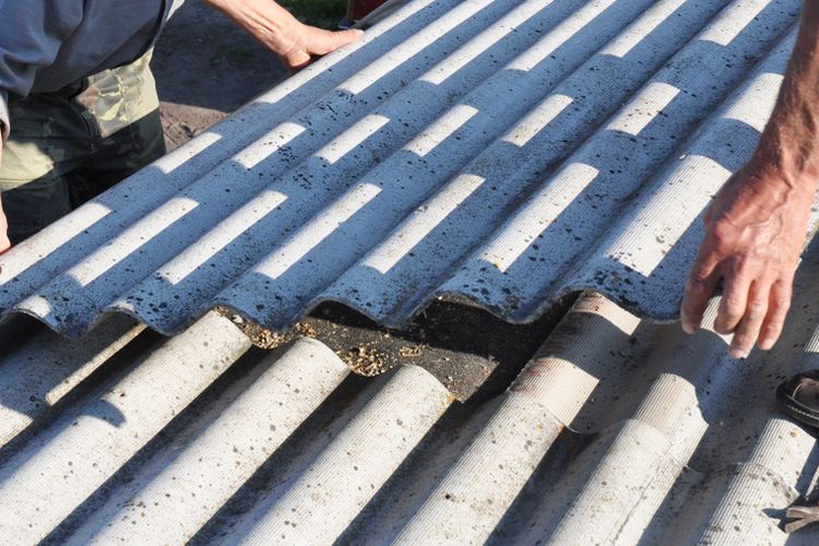 Ilustrasi atap asbes