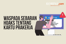 INFOGRAFIK: Waspadai Sebaran Hoaks tentang Kartu Prakerja...