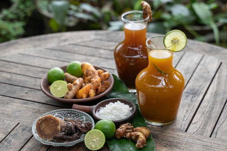 Beras kencur, minuman yang kaya manfaat