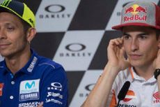 Marc Marquez Tegaskan Tak Punya Masalah dengan Valentino Rossi