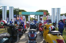 Orang Eropa Terkejut dengan Vespa World Days 2022 di Bali