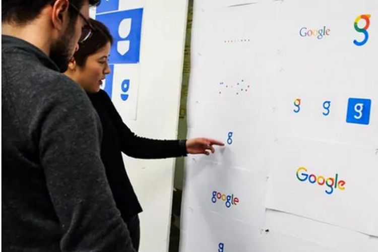 Bermacam Logo baru Google yang dipilih oleh karyawan Google.