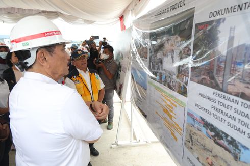 Luhut Targetkan Pembangunan Arena F1H2O Rampung 22 Februari 2023