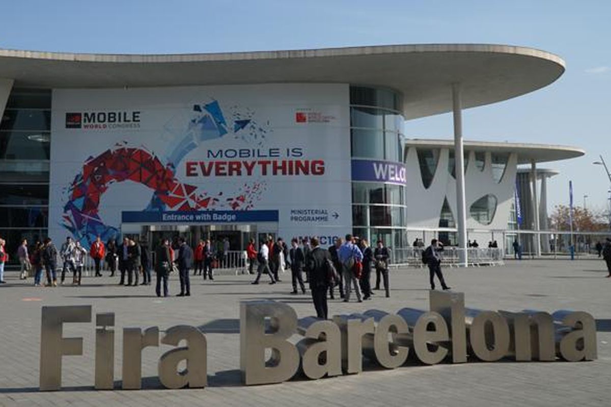 Arena Mobile World Congress 2016 di Fira Gran Via, Barcelona, Spanyol