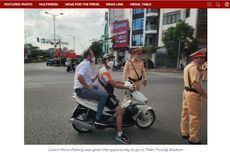 Ulah Pelatih Thailand di SEA Games 2021: Ke Stadion Naik Taksi Motor Tak Pakai Helm, Disetop Polisi