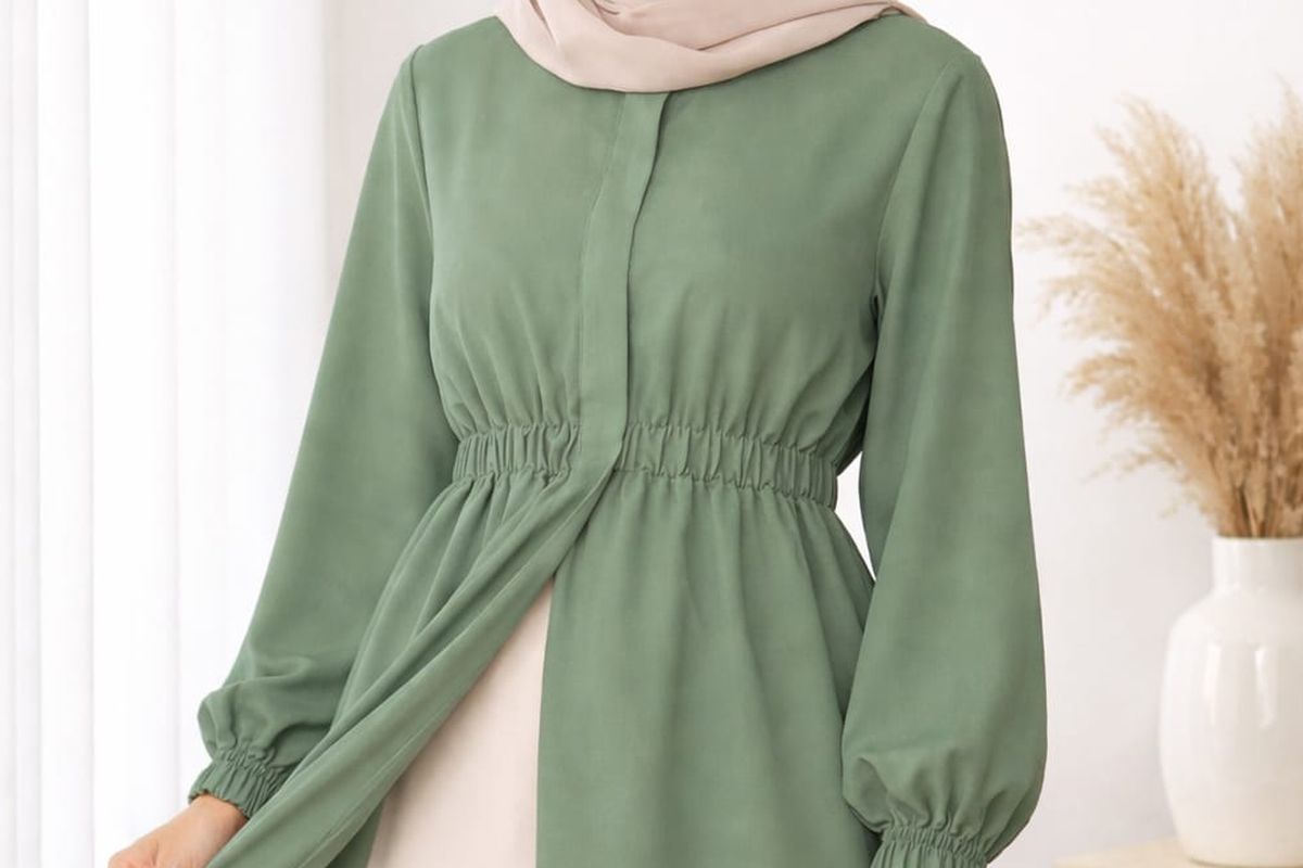 Tunik furing karet