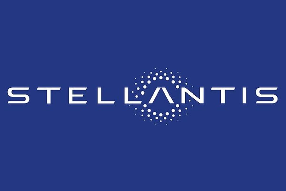 Ilustrasi logo Stellantis