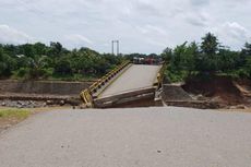Jalan dan Jembatan Rusak Akibat Banjir Sulsel Segera Diperbaiki