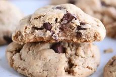 Resep Peanut Butter Oatmeal Choco Chip, Kue Kering Vegan untuk Lebaran