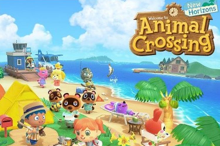Ilustrasi game Animal Crossing: New Horizons