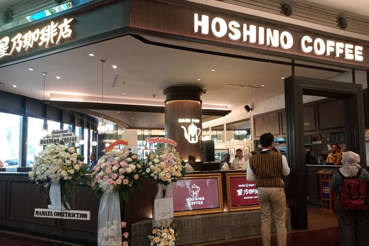 Hoshino Coffee meresmikan kedai kopi ketiganya di Gandaria City, Jakarta Selatan, untuk membawa budaya minum kopi yang unik ala orang Jepang.