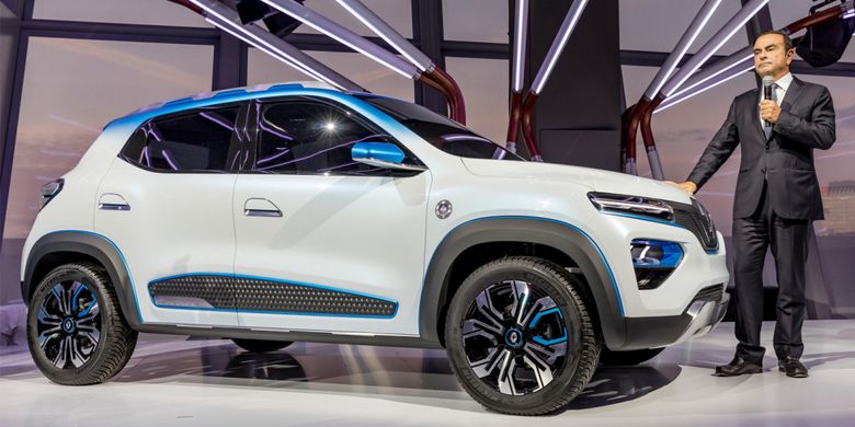 Jelang Paris Motor Show 2018, Renault perkenalkan mobil listrik murah K-ZE