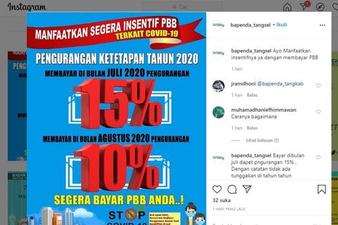 Di 3 Daerah Ini Bayar PBB Diskon hingga 100 Persen, Simak Syaratnya di Sini