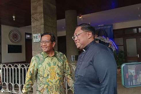 Sowan ke Keuskupan Katedral, Mahfud MD Bertemu Uskup Agung Jakarta