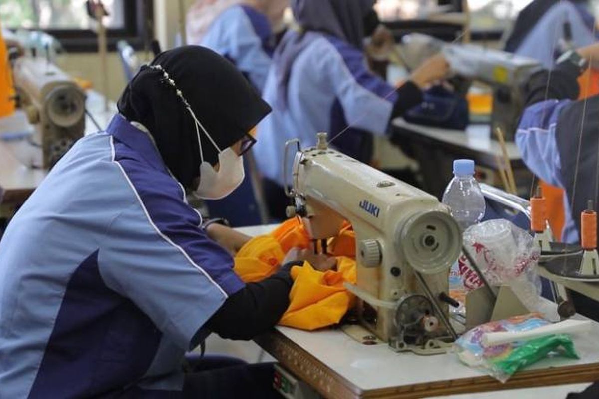 Salah satu program pelatihan kerja dari Pemkot Tangerang.&nbsp;