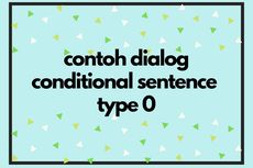 Contoh Dialog Conditional Sentence Type 0