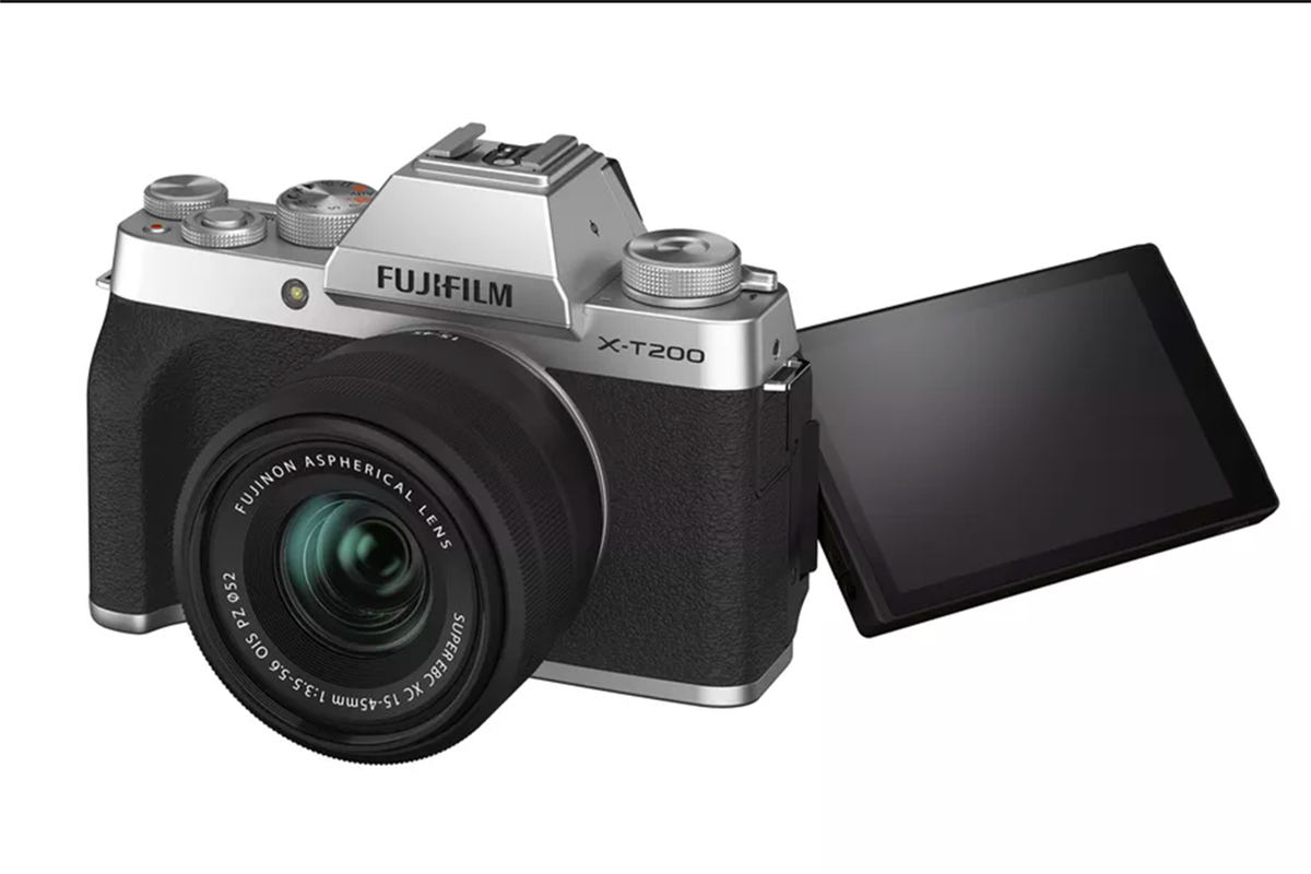 Fujifilm X-T200, dalam warna silver