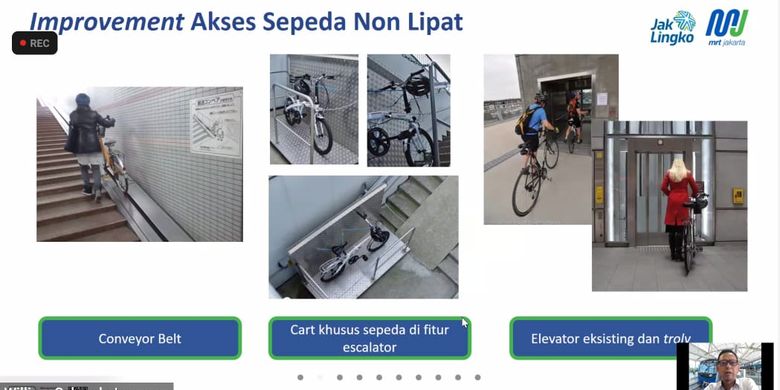 MRT Jakarta Akan Sediakan Lift Hingga Alat Pengangkut Sebagai Fasilitas Akses Sepeda Non Lipat