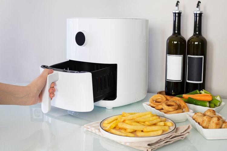 Ilustrasi air fryer.