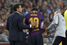 Cedera Retak Lengan Kanan, Lionel Messi Absen 3 Pekan