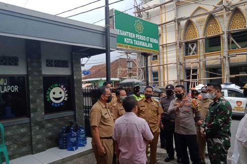 Klaster Pesantren Merebak di Tasikmalaya, Bangunan Isolasi Darurat Sampai Tak Muat....