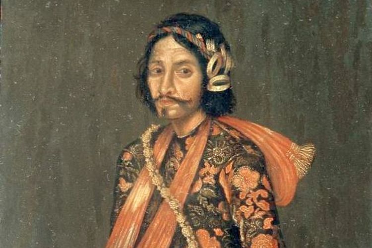 Lukisan Sultan Saifuddin, Raja Kerajaan Tidore (1657-1689), yang ada di Museum Czartoryski, Kraków.