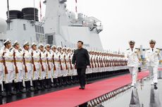 Parade 70 Tahun AL China, Xi Jinping Serukan Perdamaian di Laut