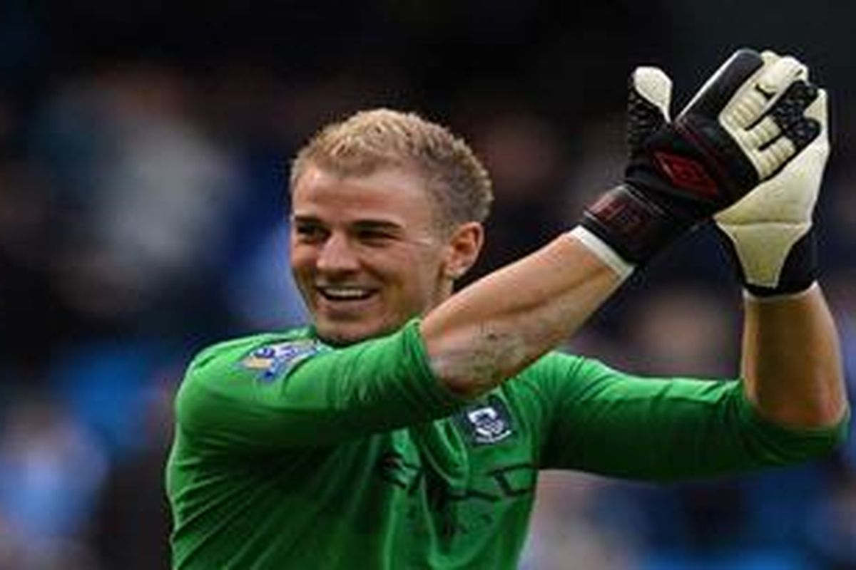 Penjaga gawang Manchester City, Joe Hart.