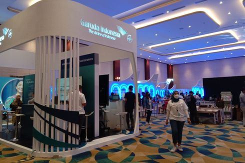 Baru Dibuka, Garuda Indonesia Travel Fair 2021 Ramai Pengunjung