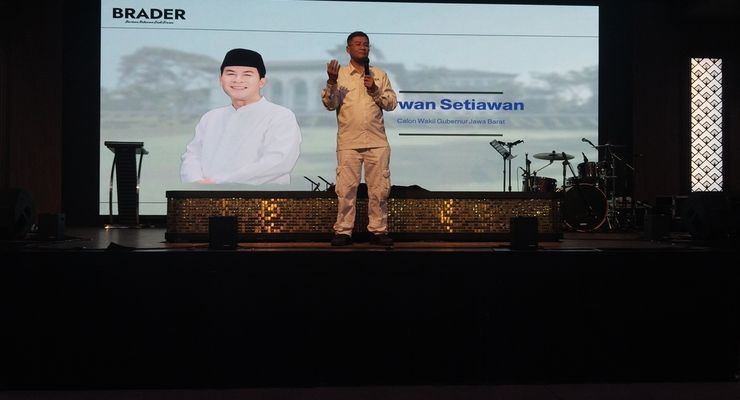 Hasil Survei Tertinggi, Bacawagub Jabar Erwan: Jangan Lengah, Nanti Disalip