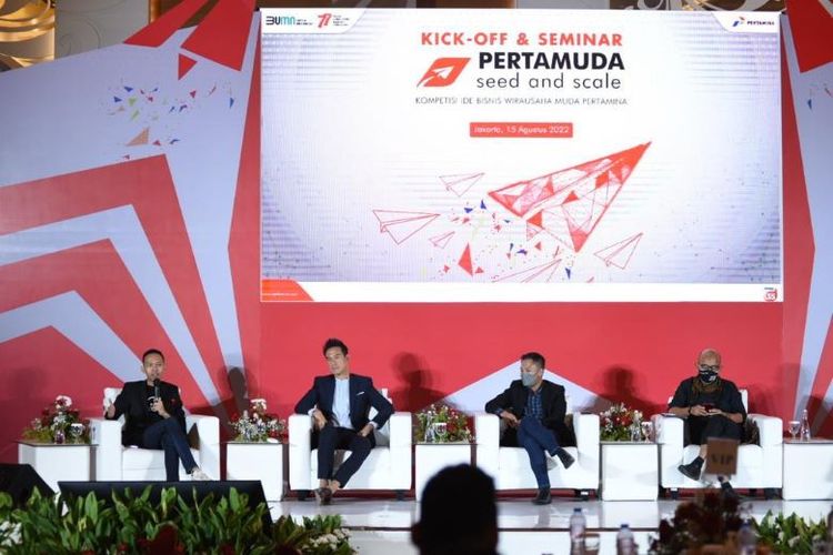 Pertamina kembali menggelar ajang Pertamuda: Seed and Scale Up untuk kedua kalinya. Program ini yang merupakan kompetisi ide bisnis wirausaha muda untuk mendukung perkembangan perusahan rintisan (startup) di Indonesia.