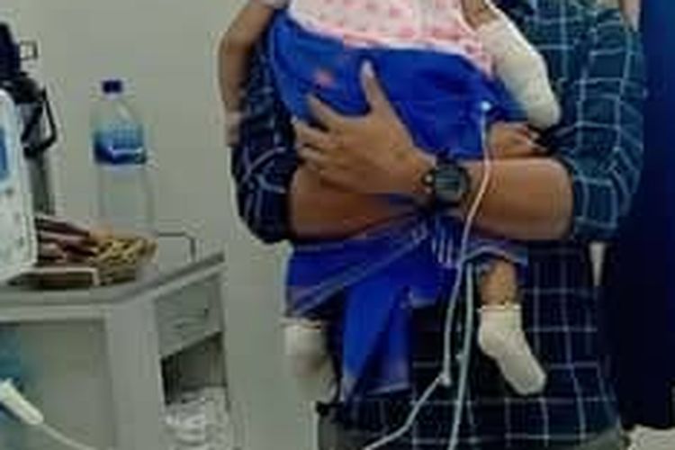 Berawal dari Jarum Infus, Tangan Bayi di Bima Menghitam hingga Diamputasi, Keluarga Tuntut Keadilan