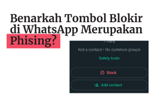 INFOGRAFIK: Benarkah Fitur Blokir di WhatsApp Merupakan Phishing? 