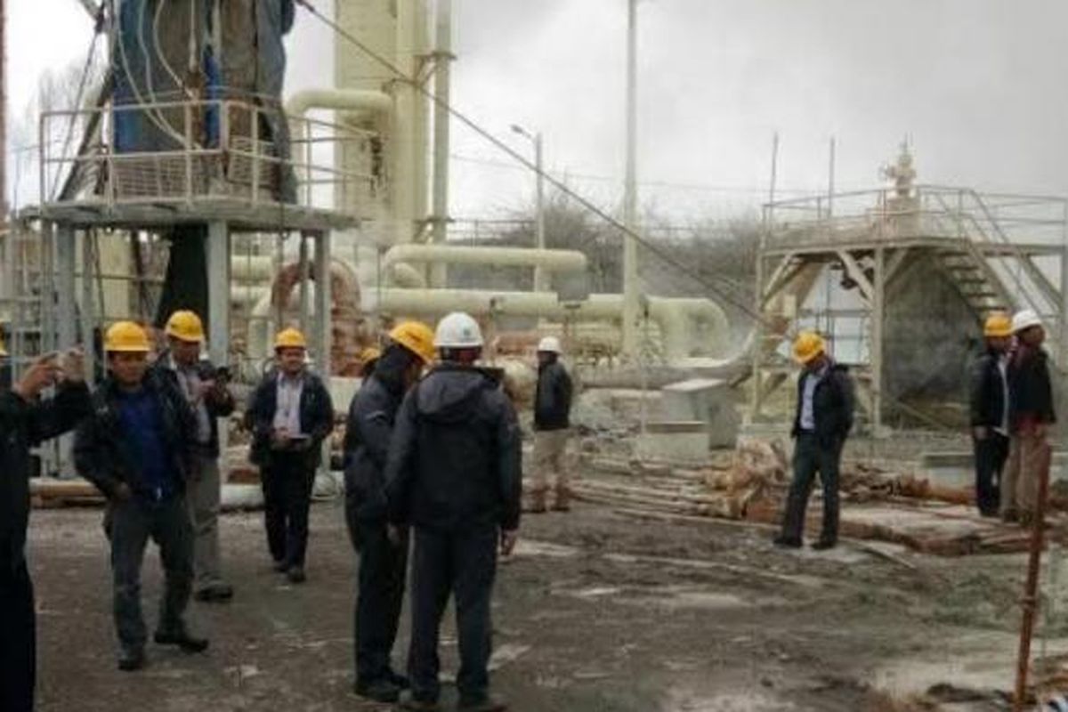 KPK saat melakukan kunjungan lapangan ke PT Geo Dipa Energi (Persero) Unit Dieng, Rabu (15/2/2017). 