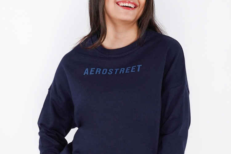Sweater perempuan dari merek Aerostreet, rekomendasi sweater perempuan harga murah dan berkualitas