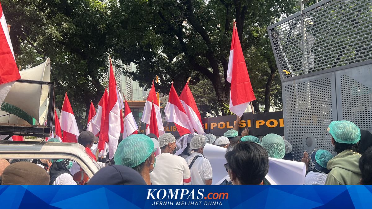 Ada Demo Dukung MBG, Jalan Medan Merdeka Selatan Arah Gambir Ditutup