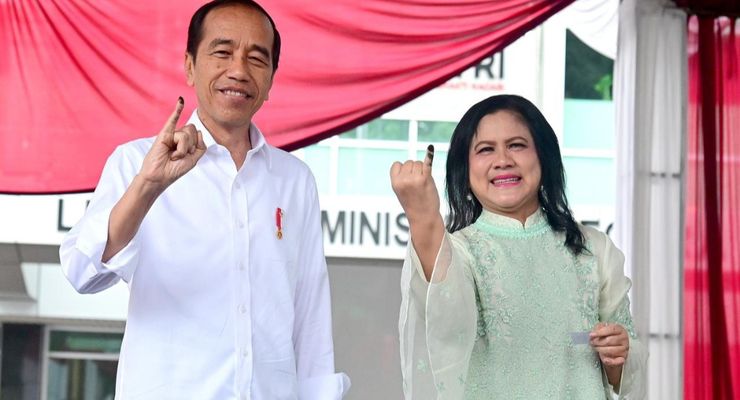 Prabowo-Gibran Menang di TPS Tempat Jokowi Mencoblos