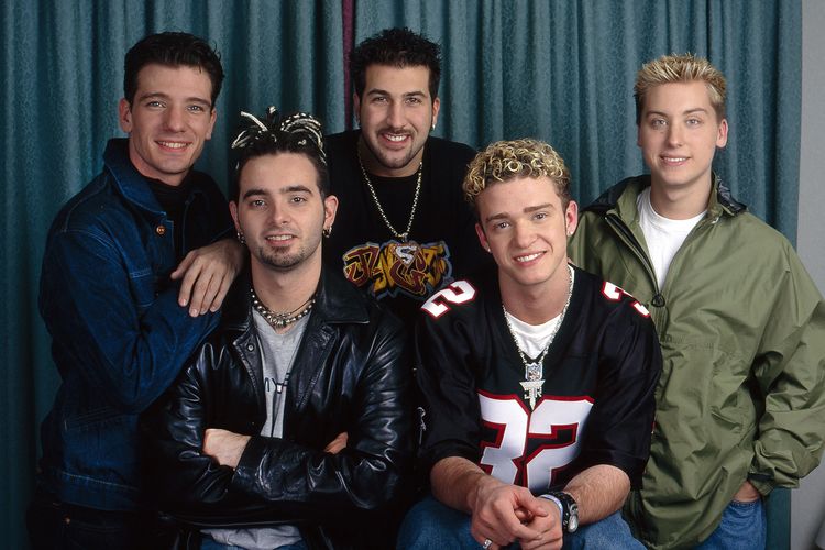 Mandatory Credit: Photo by Ilpo Musto/REX/Shutterstock (1271018n)
'N Sync - J C Chasez, Chris Kirkpatrick, Joey Fatone, Justin Timberlake and Lance Bass
'N Sync at the Conran Hotel, Chelsea Harbour, London, Britain - 1997