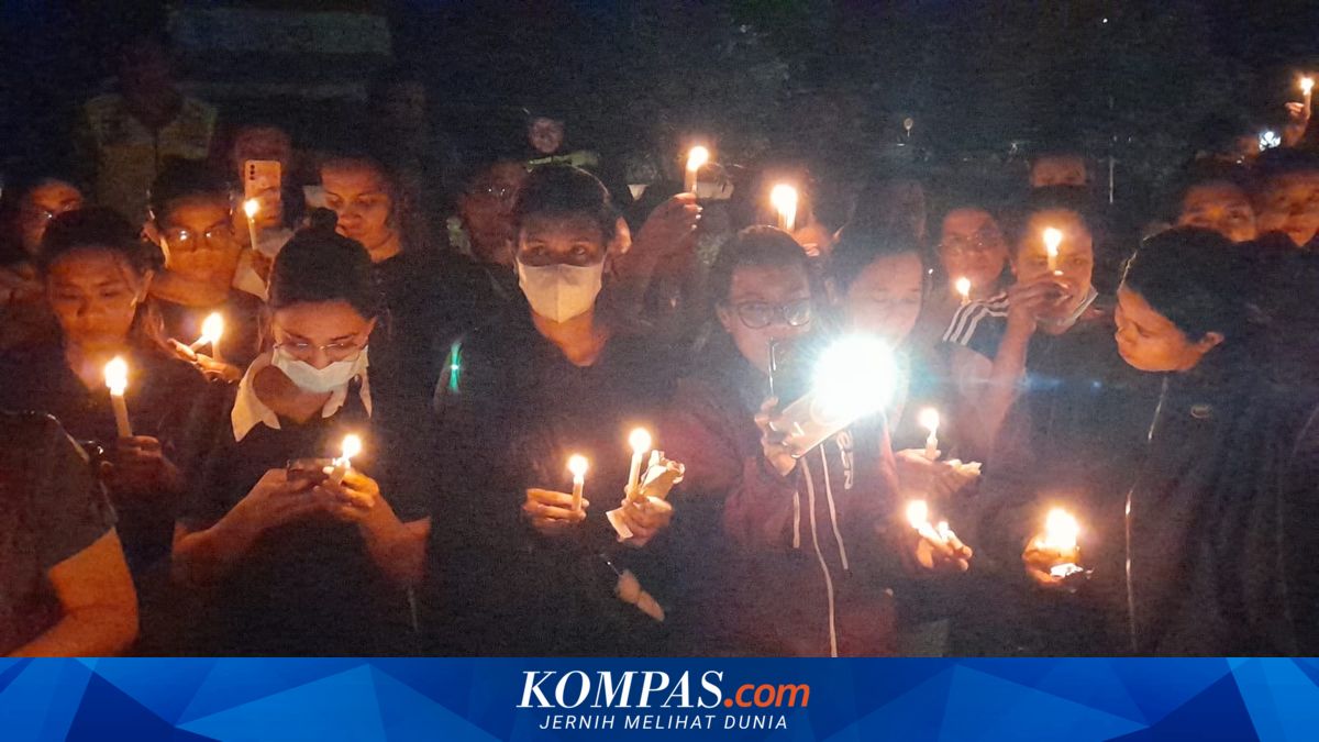 Aksi 1.000 Lilin untuk dr Icha Digelar di Depan Kantor DPRD TTU, IDI: Bentuk Solidaritas dan Keprihatinan