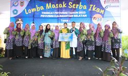 Juara 1 Lomba Masak Serba Ikan Tingkat Provinsi, Kabupaten HST Akan Wakili Kalsel ke Tingkat Nasional