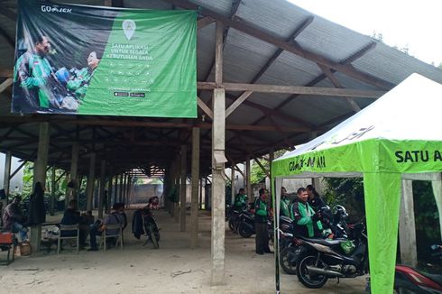 Seputar Uji Coba Selter Ojek Online di Stasiun Depok...