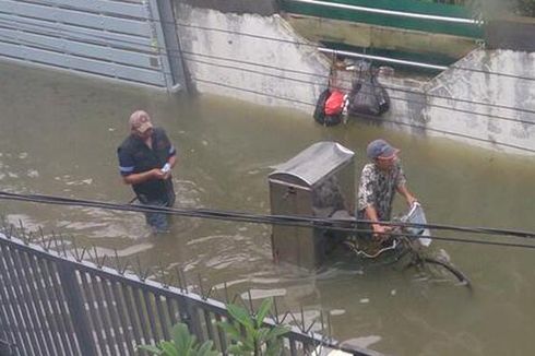 Cegah Banjir, Sudin SDA Perbaiki Pompa dan Saluran di Rumah Pompa Kedoya Taman Ratu