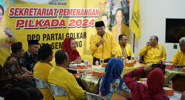 Temui DPD Golkar Kota Semarang, Mbak Ita Harap Bisa Jalin Kerja Sama Lebih Intens