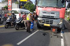 Hilang Kendali, Pengendara Motor Tewas Tertabrak Truk Tangki Pertamina