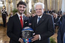 Jadi Juara Dunia MotoGP, Bagnaia Diundang Presiden Italia ke Istana
