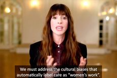 Pidato Anne Hathaway di B20 Bali, Tekankan Kesetaraan Gender