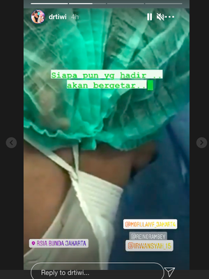 Irwansyah adzani sang anak (Instagram/drtiwi)
