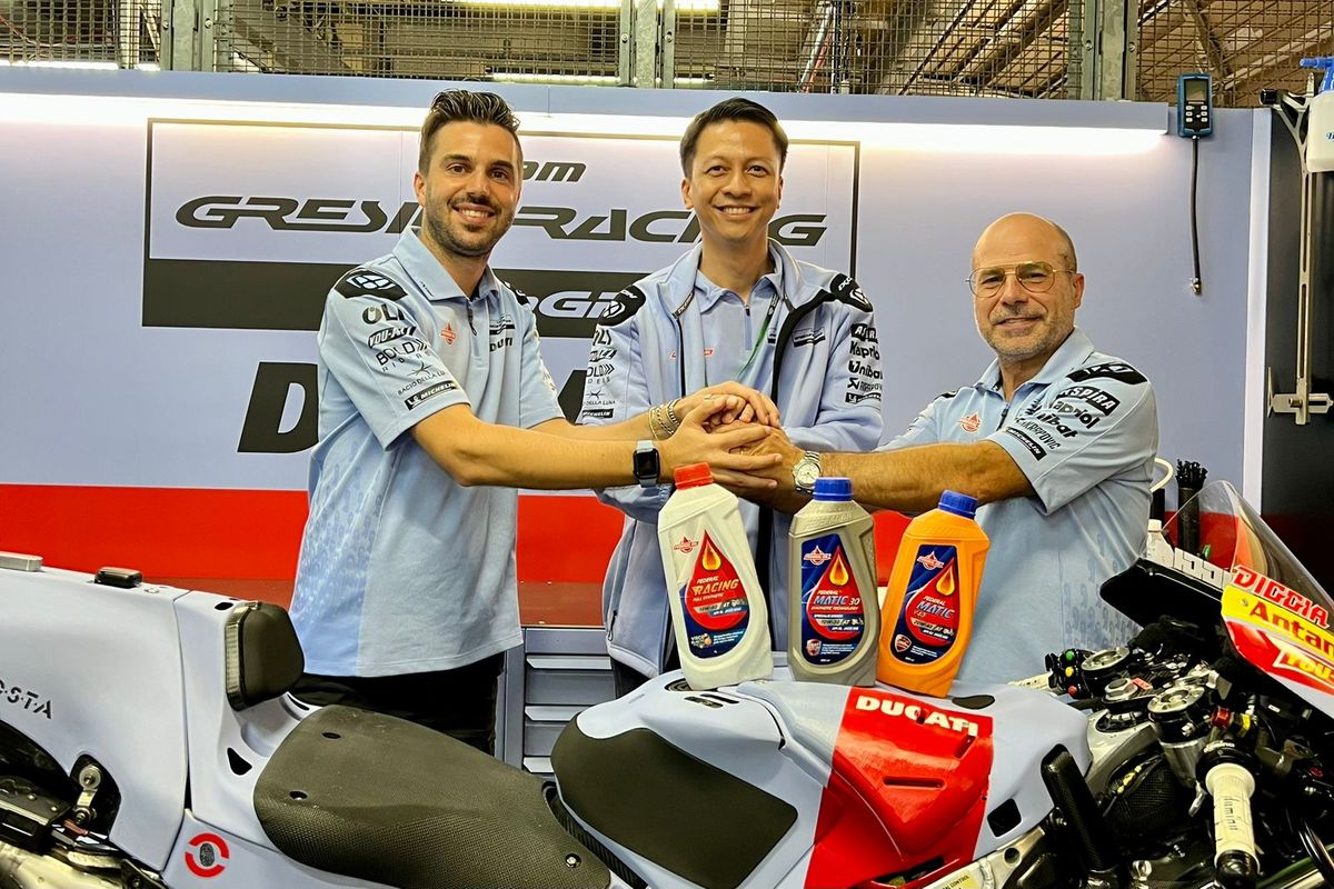 Federal Oil dan Gresini Racing melanjutkan kerja sama multi tahun di kelas MotoGP dan tercatat tahun ini jadi tahun yang ke-14