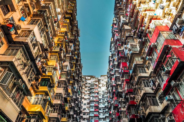 Apartemen di Hong Kong.